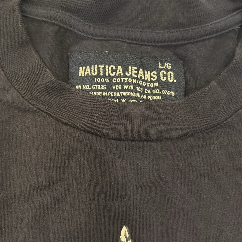 Nautica Men's Black T-Shirt - Picture 2 of 4